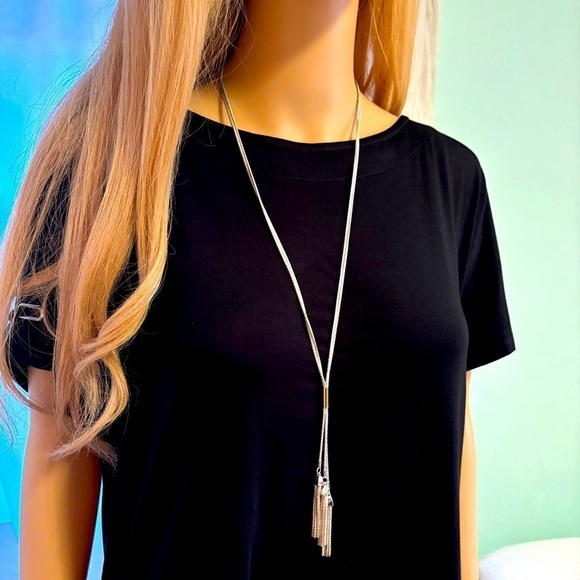 New Without Tags Cable & Gauge women’s Blouse. Black. XL - Picture 1 of 8